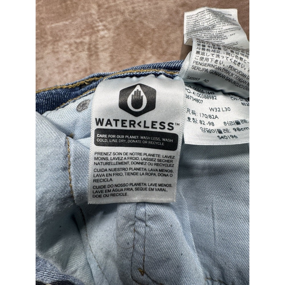 Levis 505 Men's Blue denim jeans pants 32x30 - Picture 6 of 10